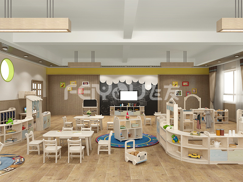 白蜡木教室幼儿园家具