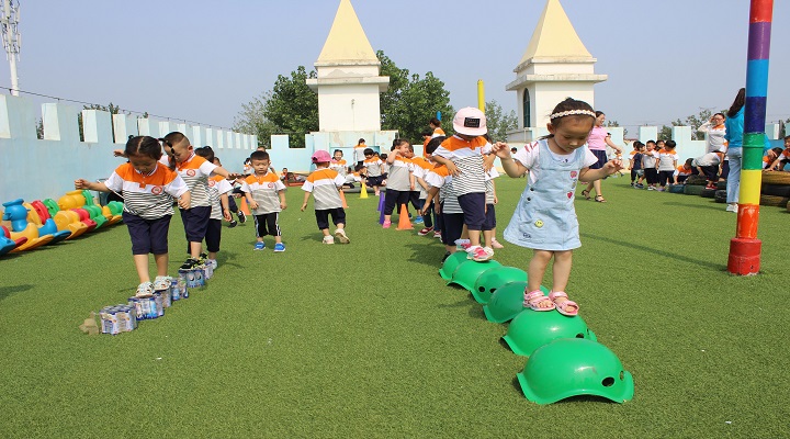 幼儿园户外游乐环境的经典元素