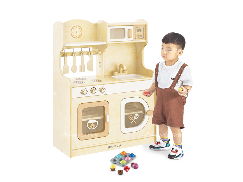 F202766妙想花园·多功能厨房柜-幼儿园家具